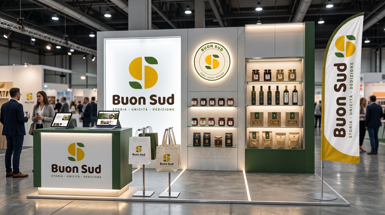 Stand fieristico Buon Sud